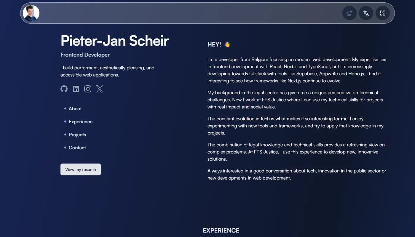 Pieter-Jan Scheir's portfolio
