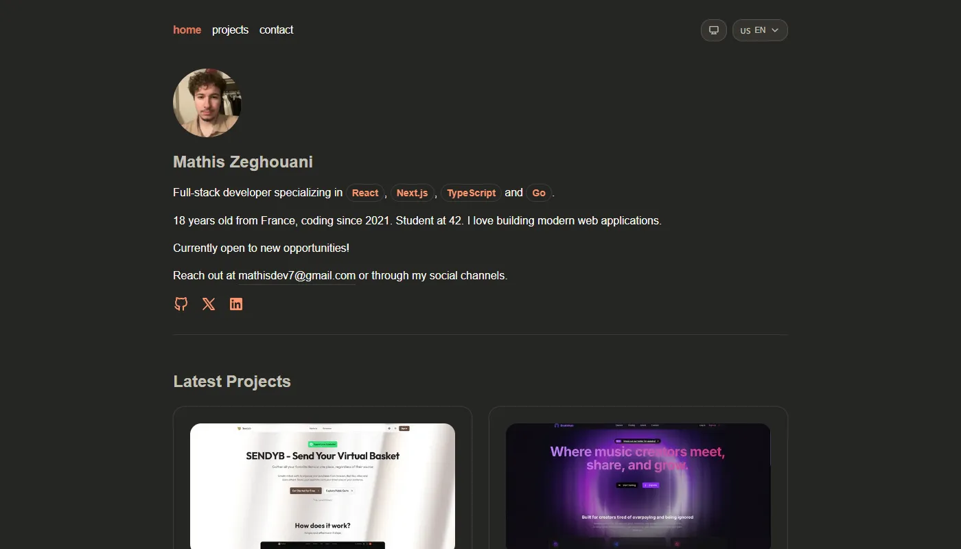 Mathis Zeghouani's portfolio