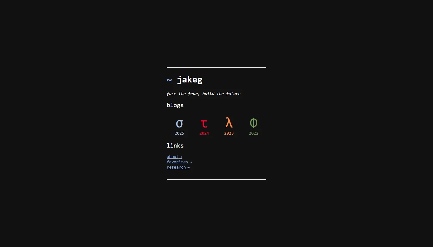 Jake Ginesin's portfolio