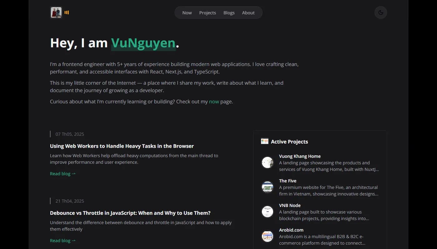Vu Nguyen's portfolio
