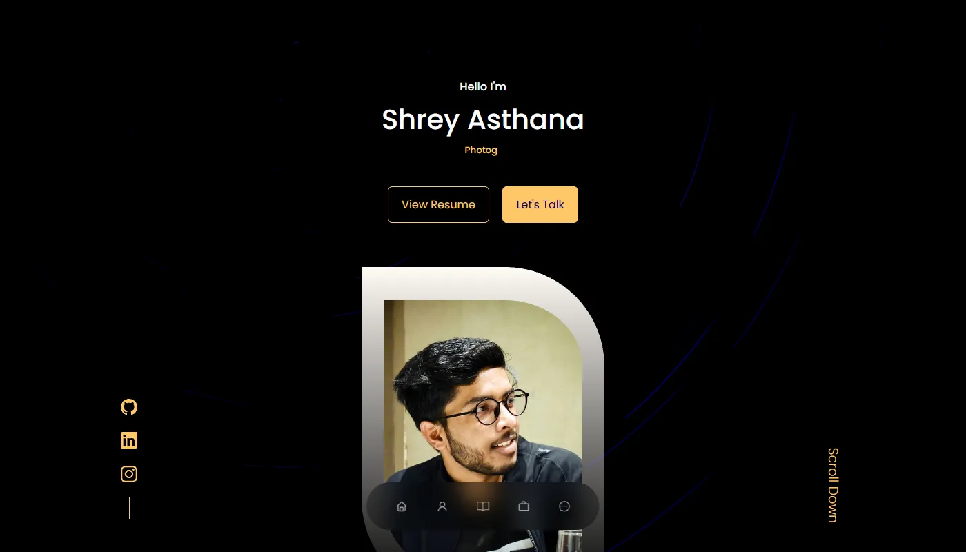 Shrey Asthana's portfolio