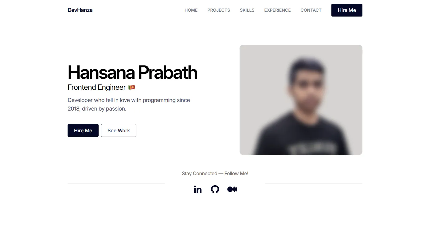 Hansana Prabath's portfolio