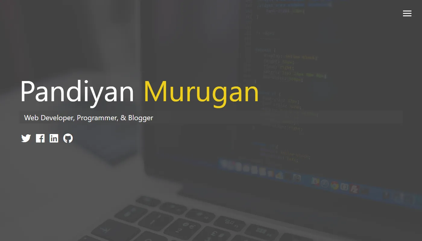 Pandiyan Murugan's portfolio