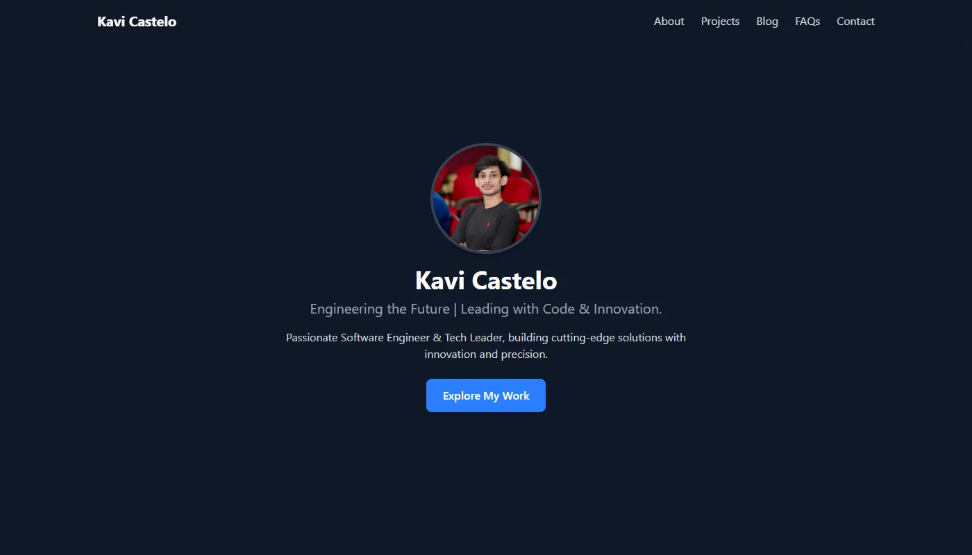 Kavi Castelo Dev's portfolio