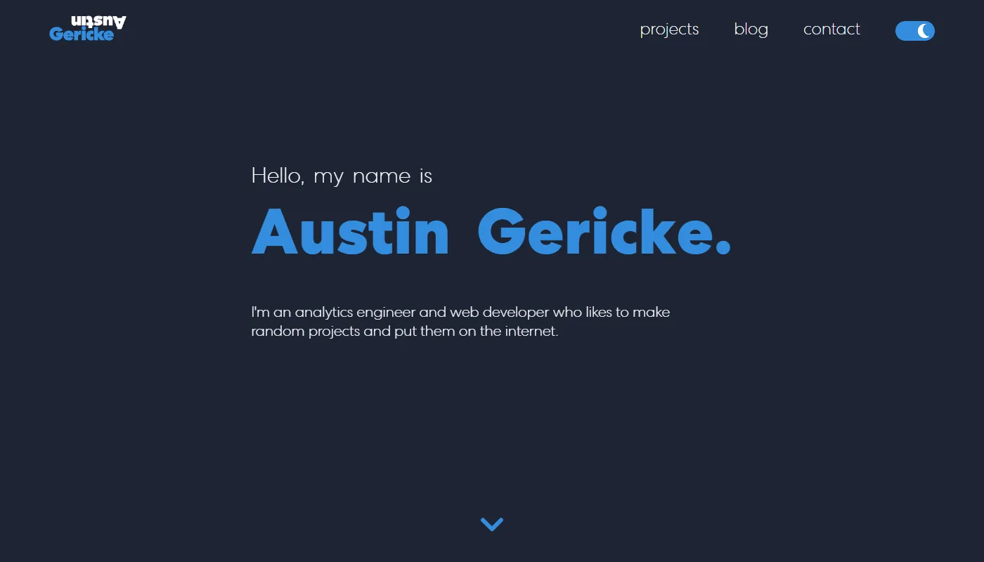 Austin Gericke's portfolio