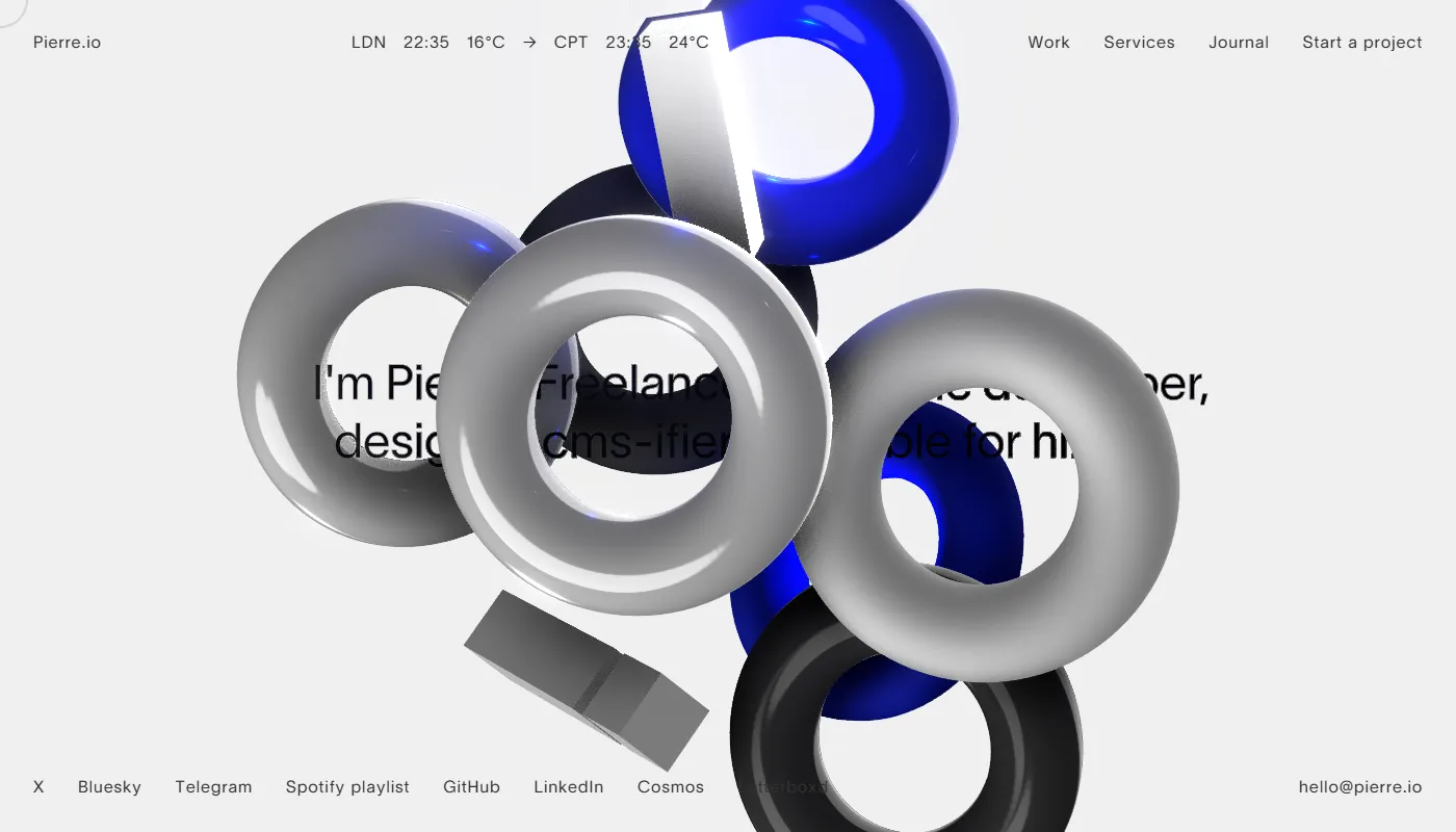 Pierre Nel's portfolio