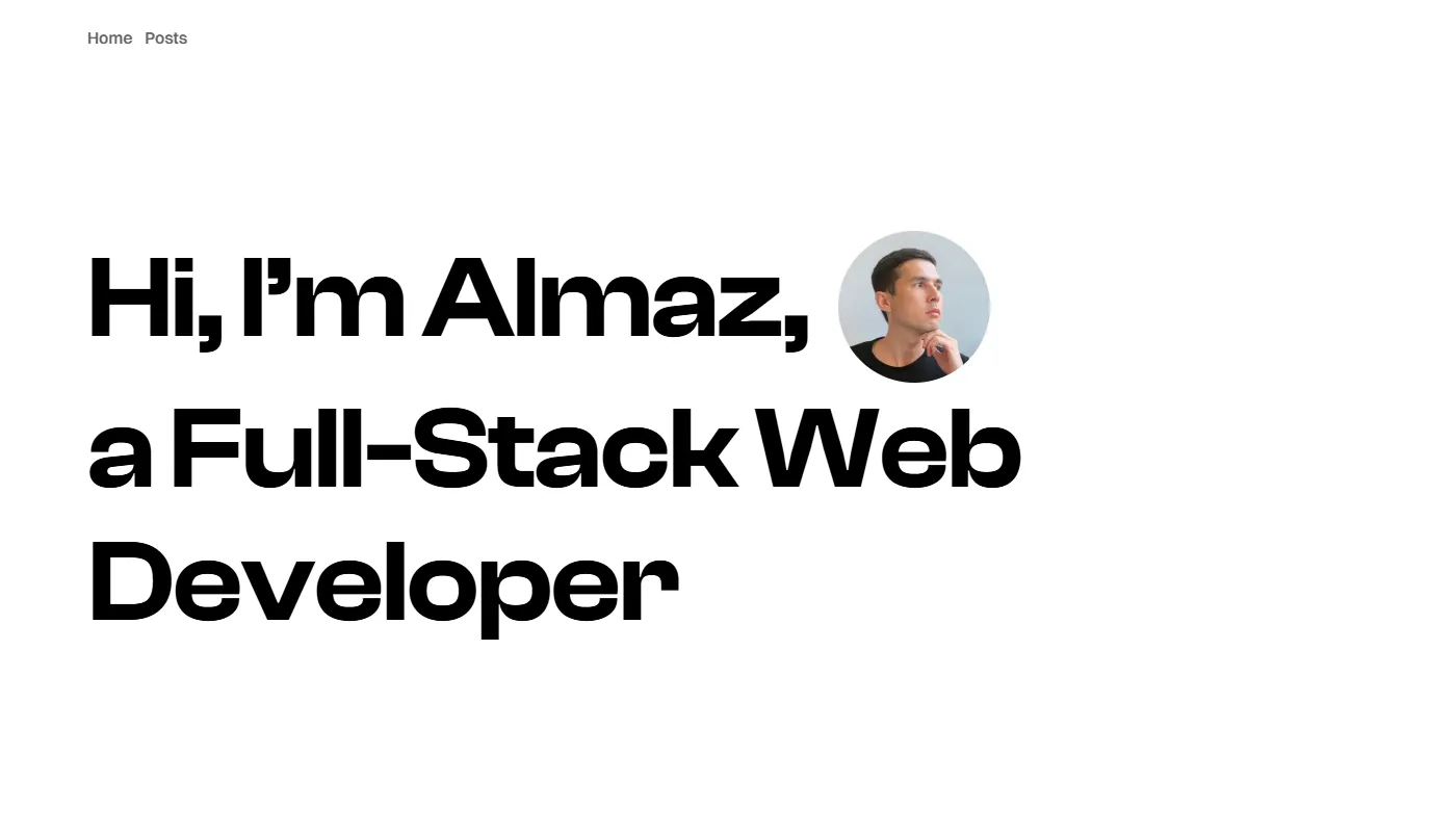 Almaz Bisenbaev's portfolio