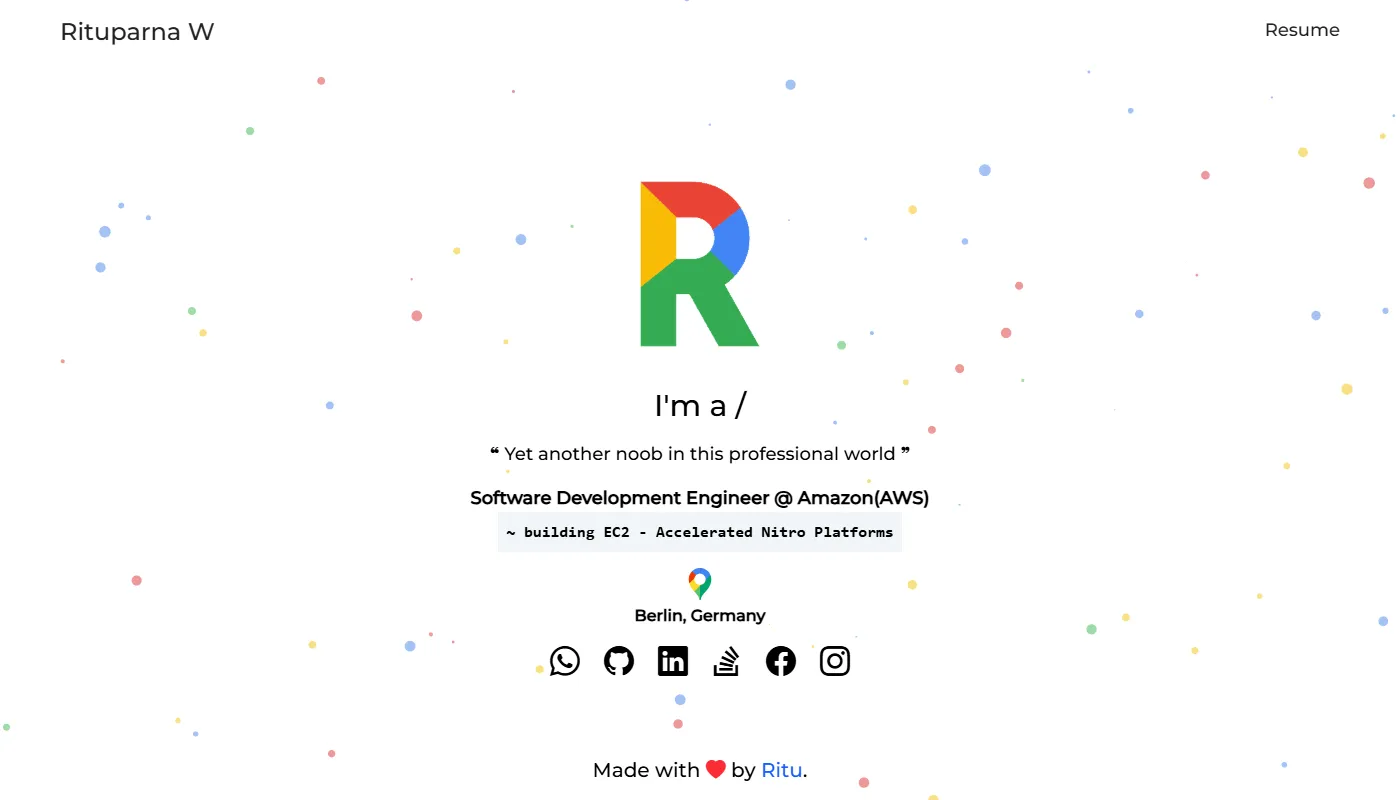 Rituparna Warwatkar's portfolio