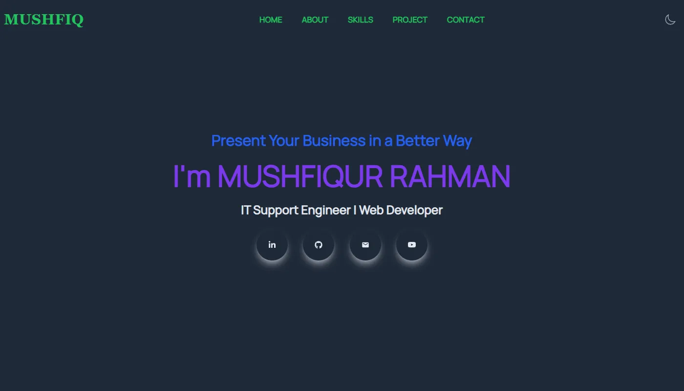 Mushfiqur Rahman's portfolio