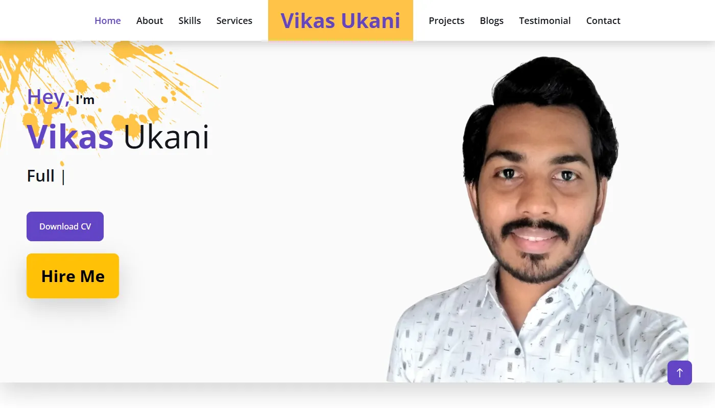 Vikas Ukani's portfolio