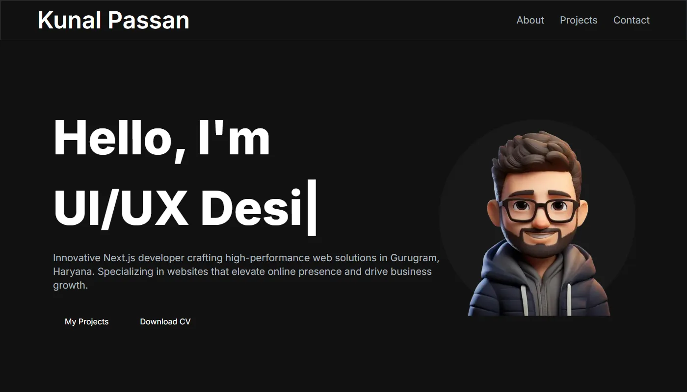 Kunal Passan's portfolio