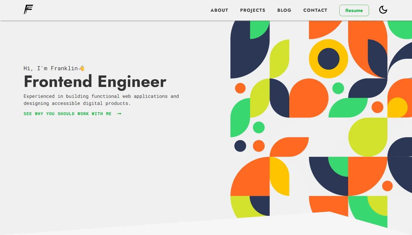 Franklin Ohaegbulam's portfolio