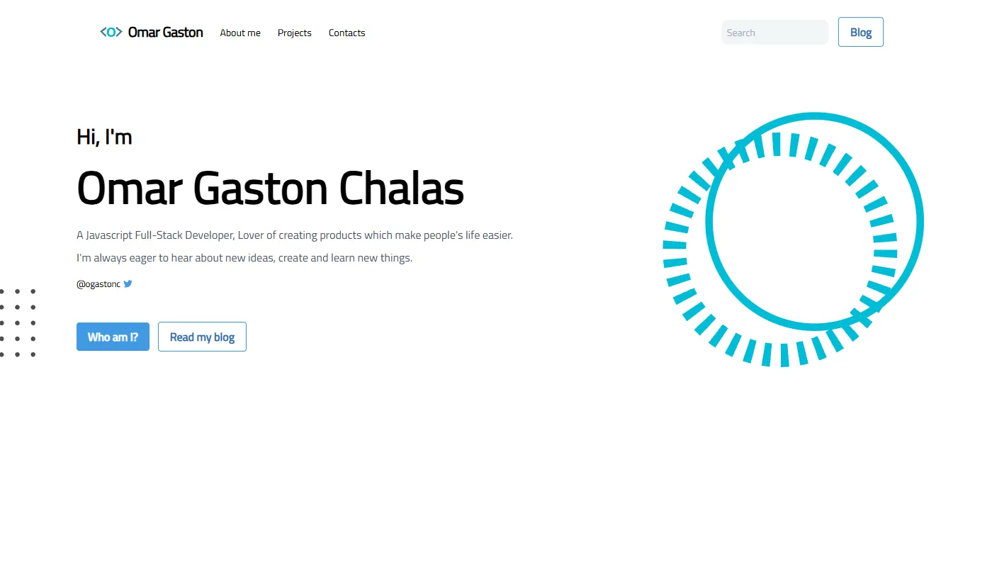 Omar Gastón Chalas's portfolio