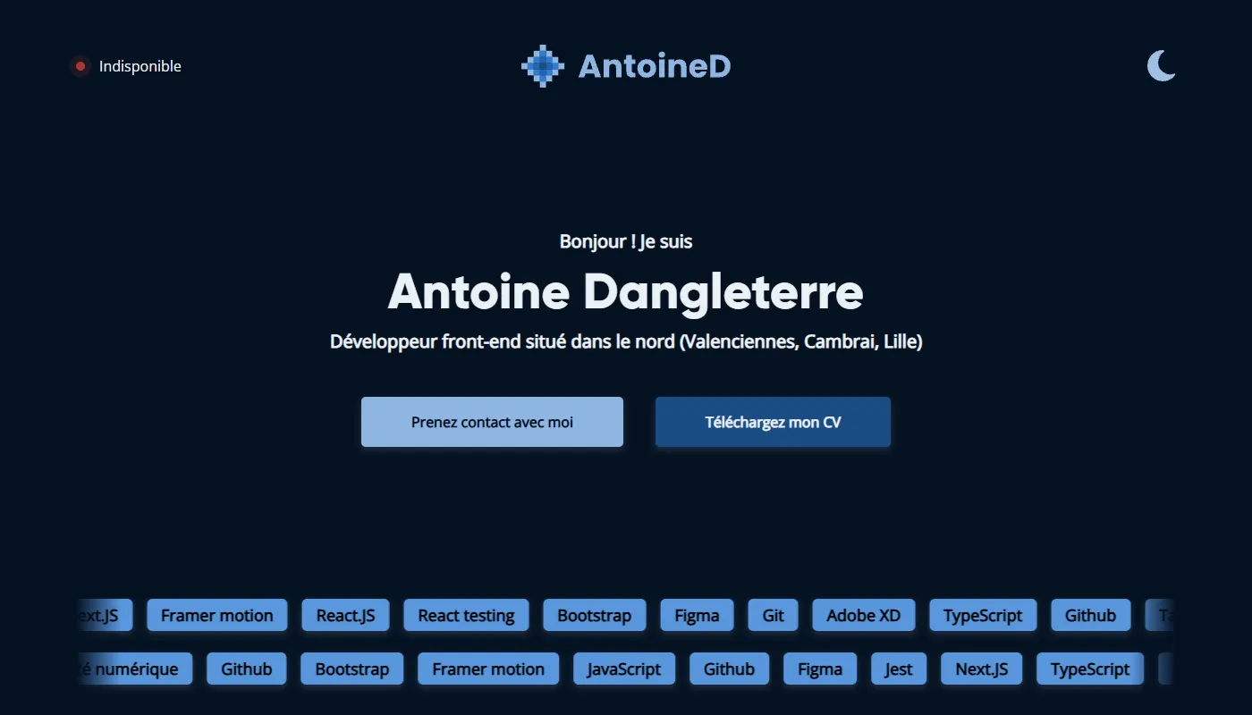 Antoine Dangleterre's portfolio