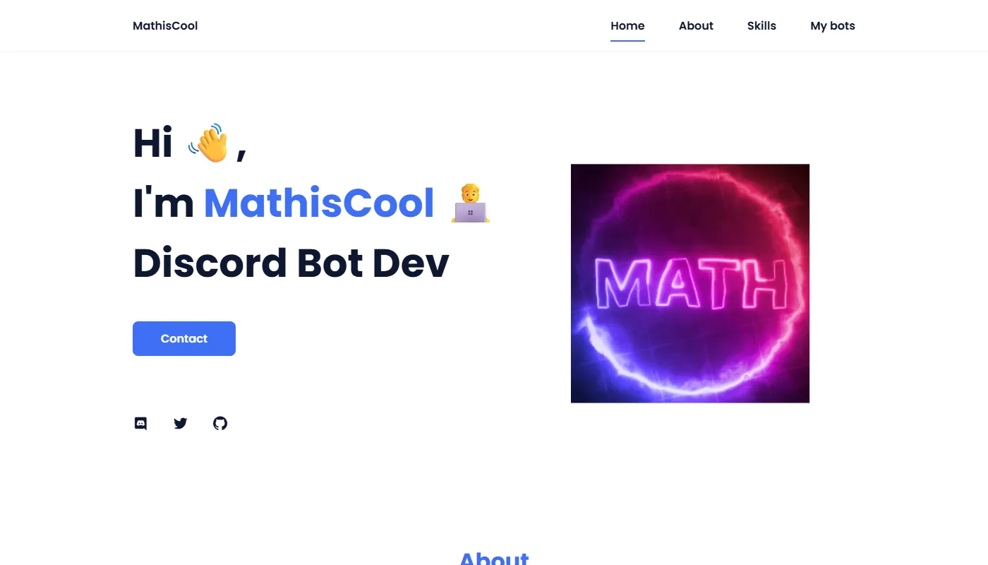MathisCool's portfolio