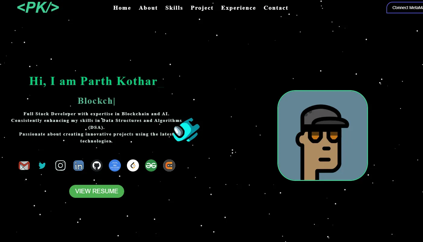 Parth Kothari's portfolio