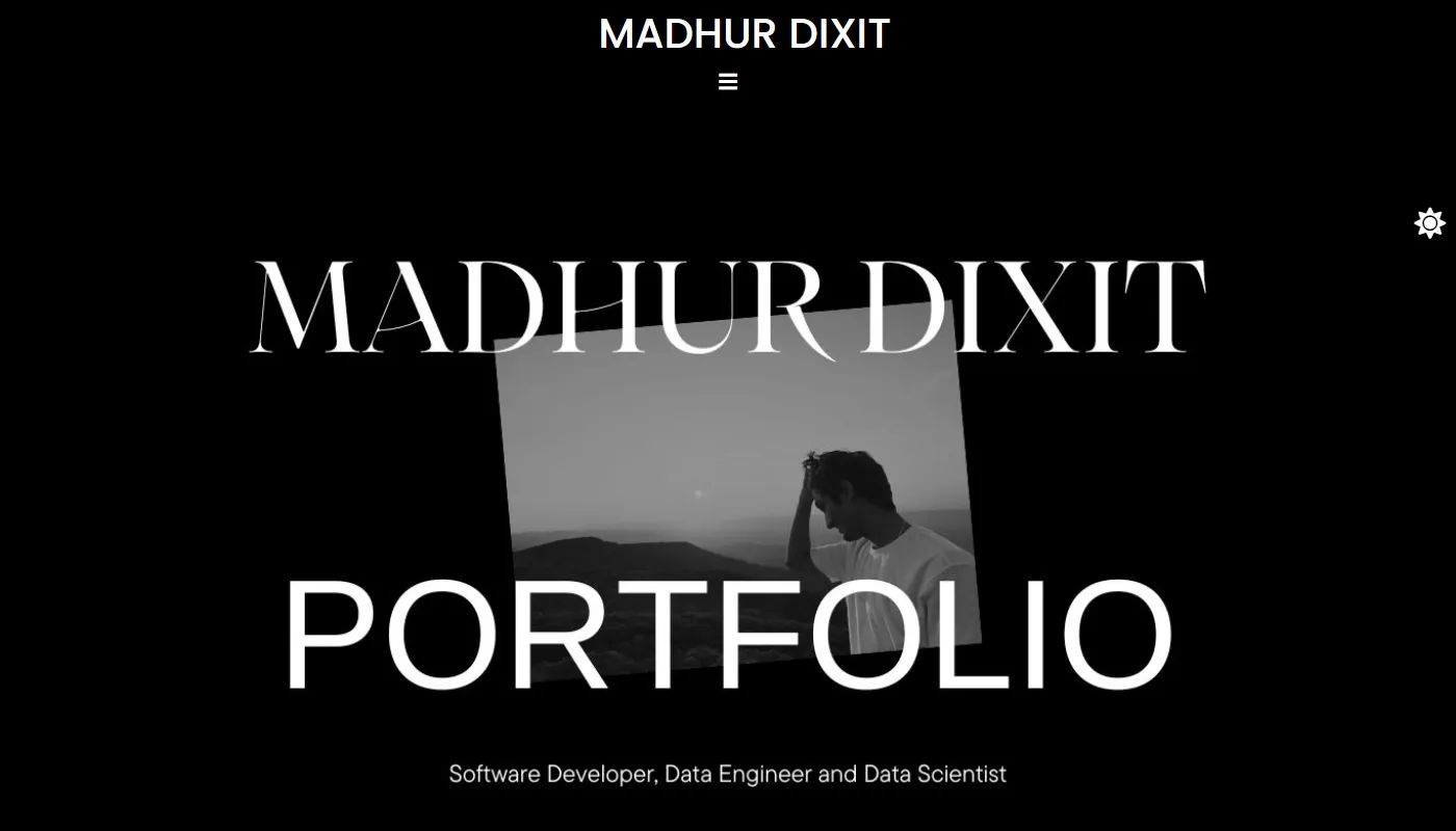 Madhur Dixit's portfolio
