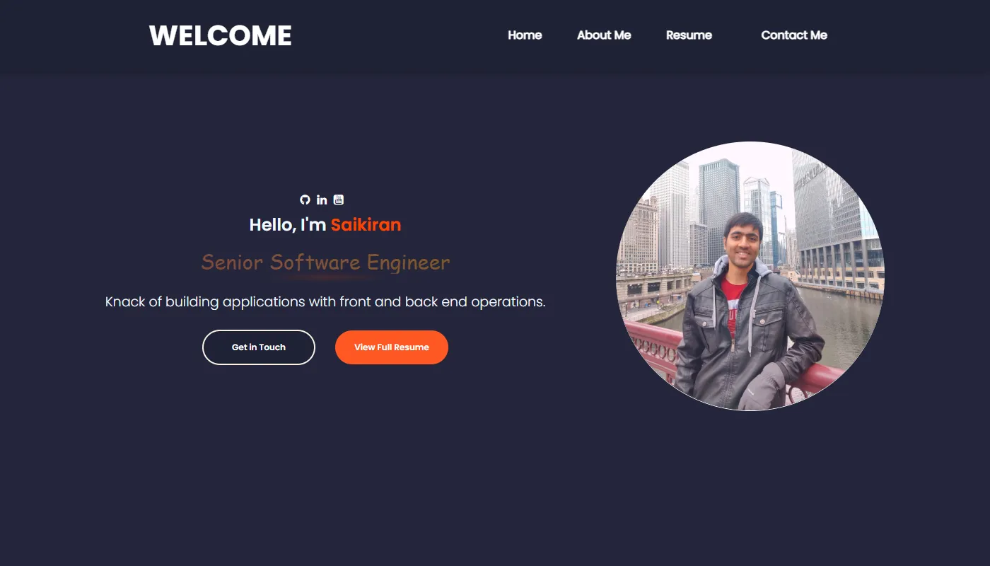 Saikiran Somanagoudar's portfolio