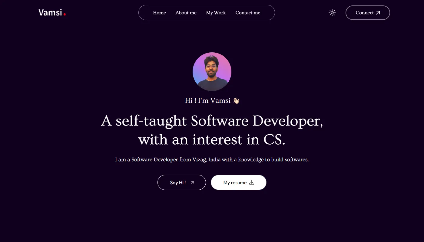 Vamsi Indugu's portfolio
