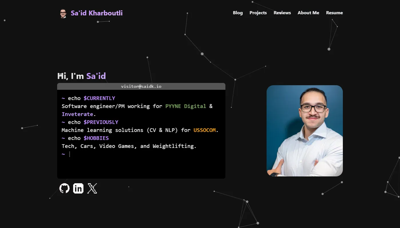 Said Kharboutli's portfolio