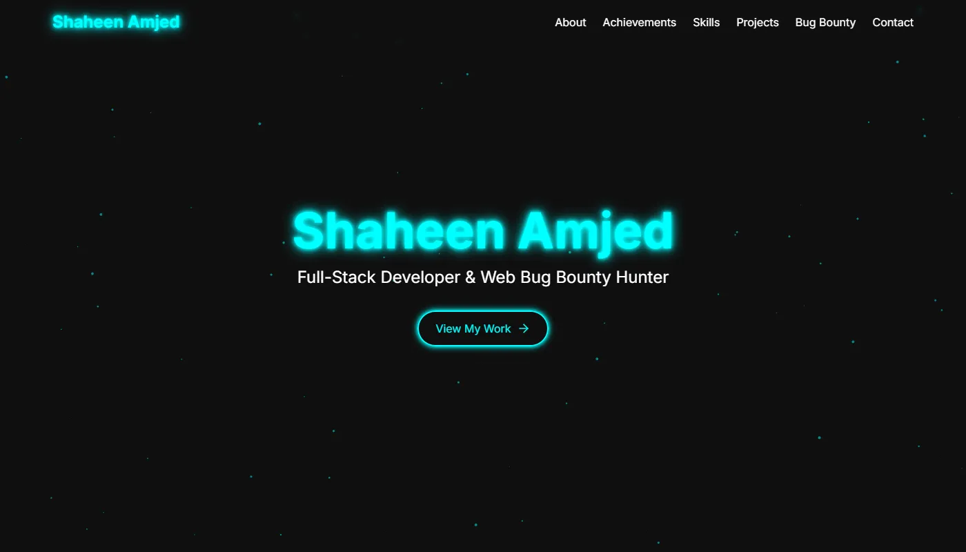 Shaheen Amjed's portfolio