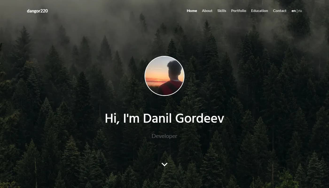 Danil Gordeev's portfolio