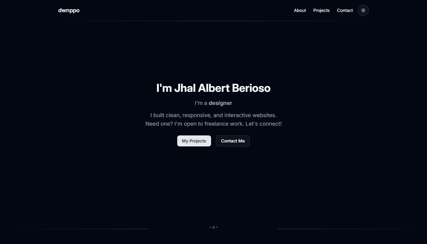 Jhal Albert Berioso's portfolio