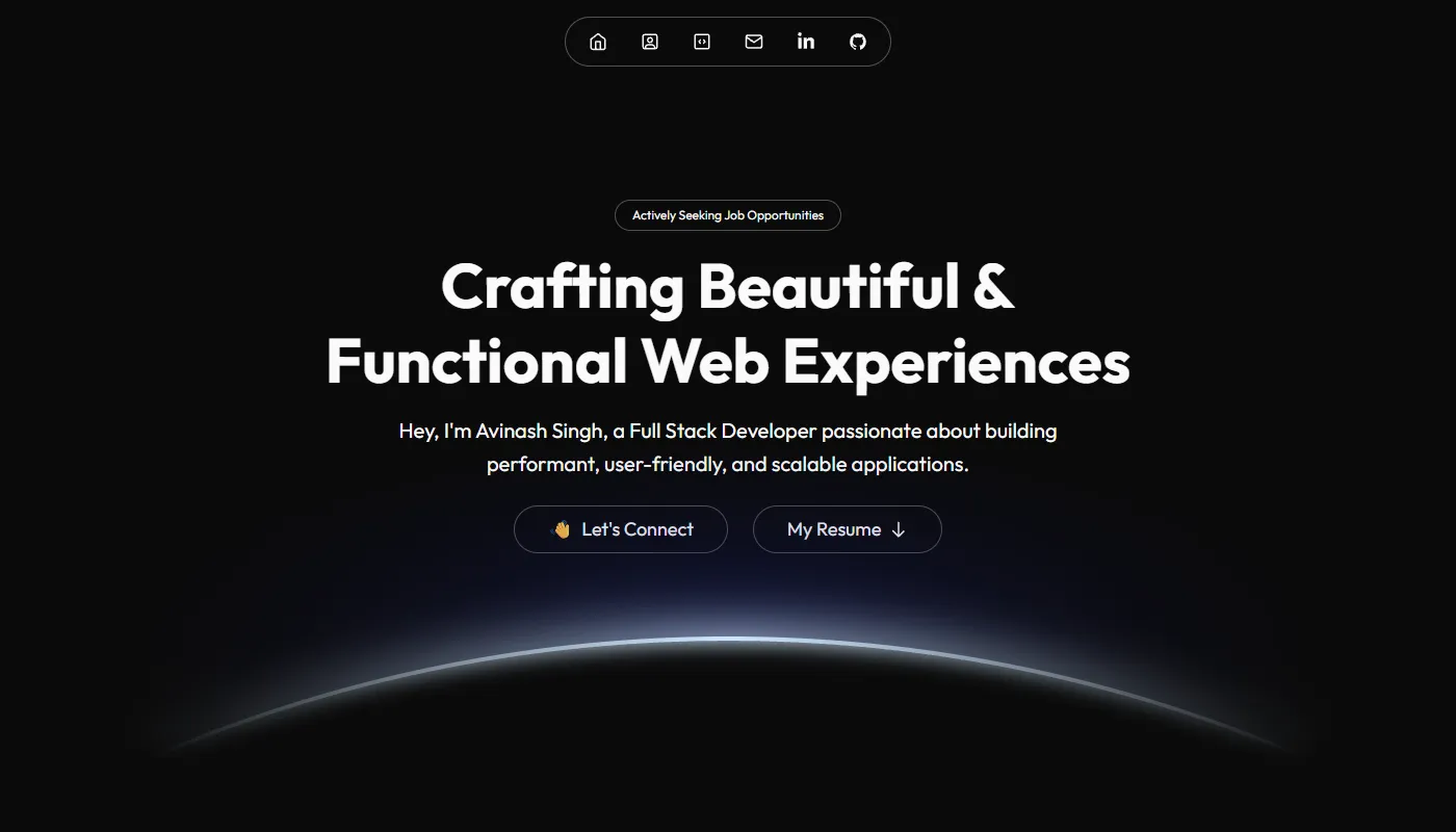 Avinash Singh's portfolio
