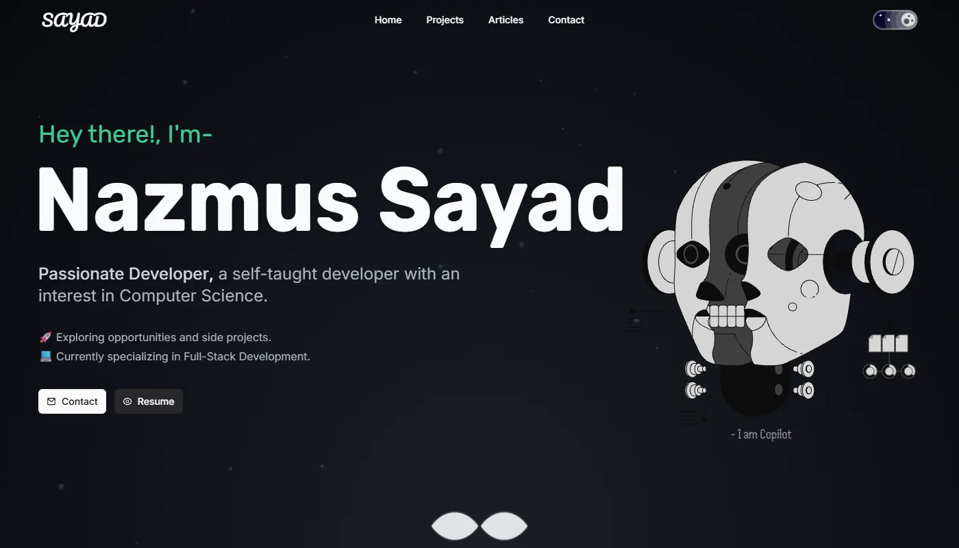 Nazmus Sayad's portfolio