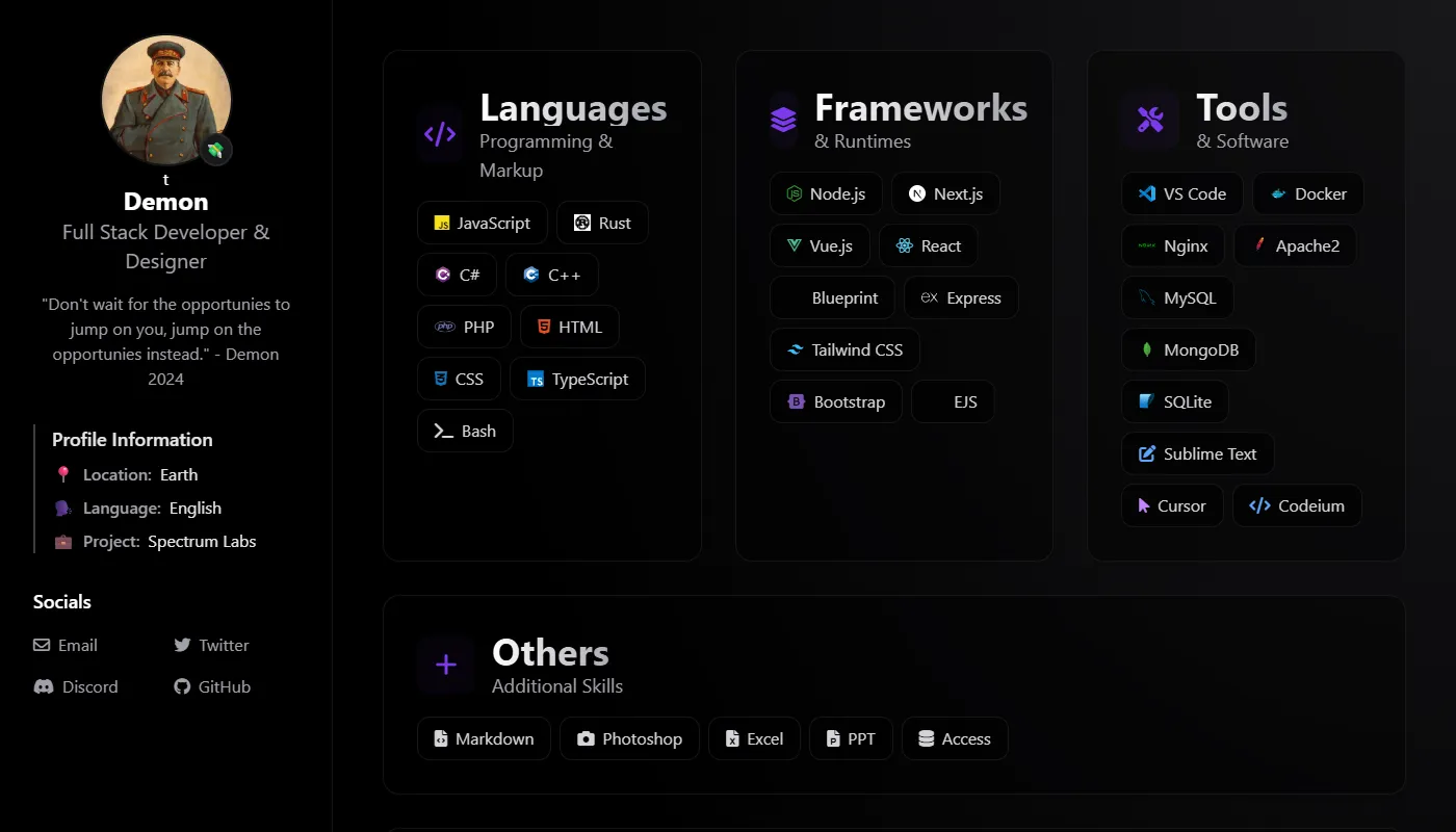 Demon142's portfolio