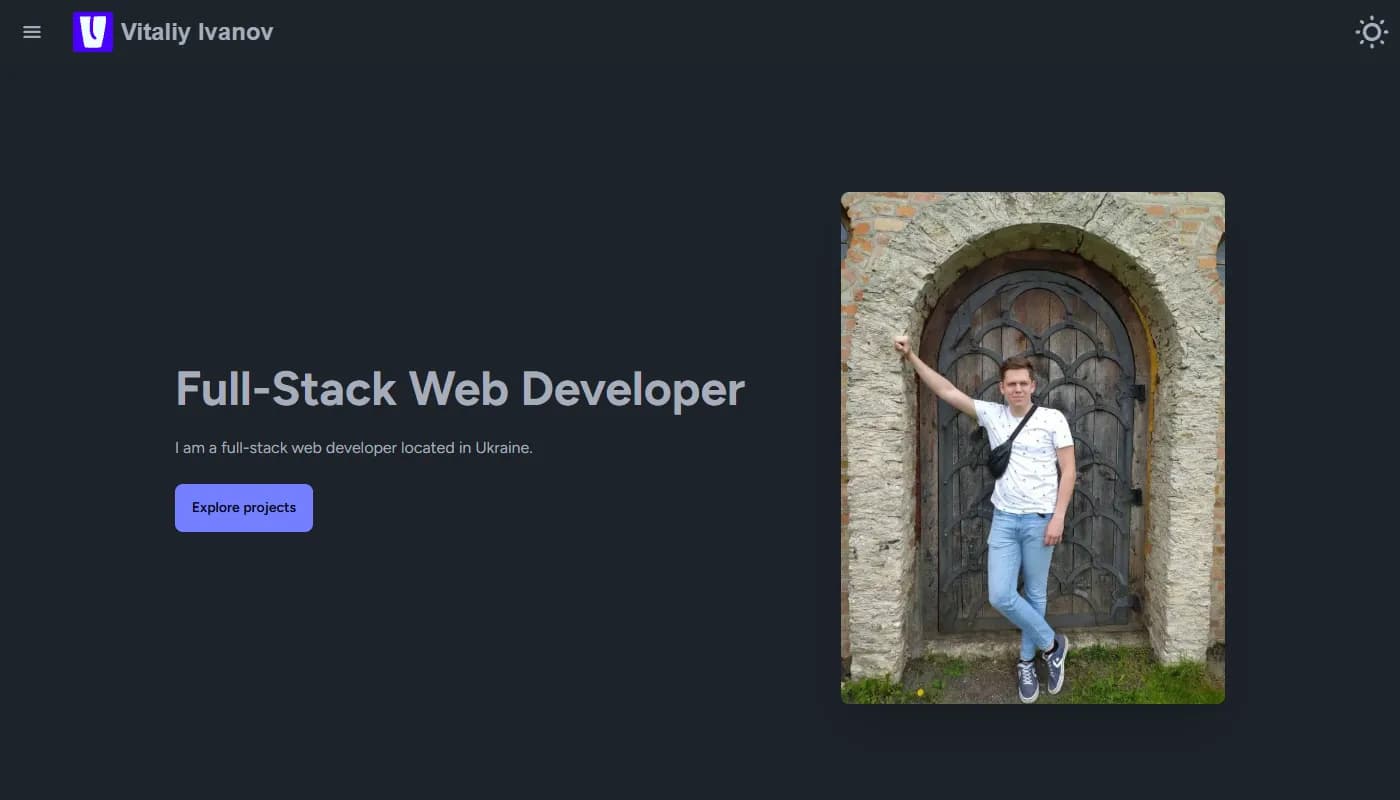 Vitaliy Ivanov's portfolio