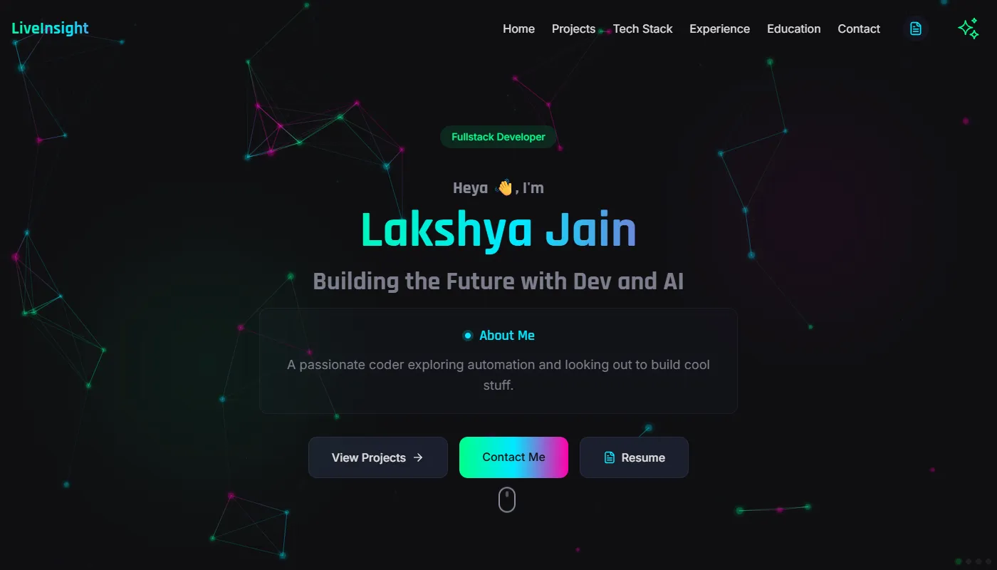 Lakshya jain's portfolio