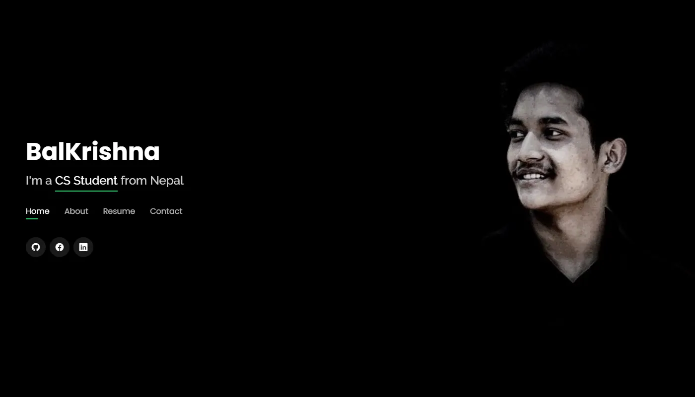 BalKrishna's portfolio