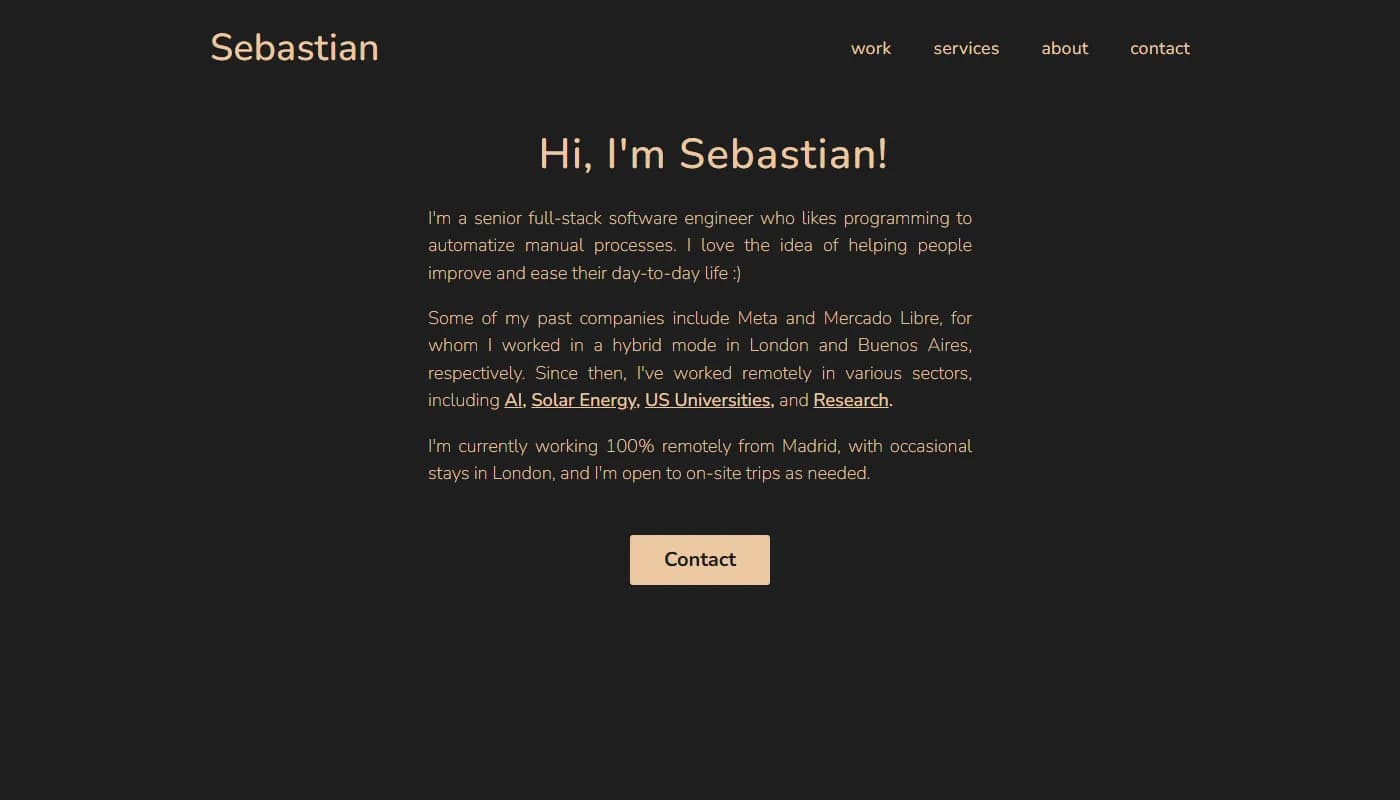 Sebastian Cherny's portfolio