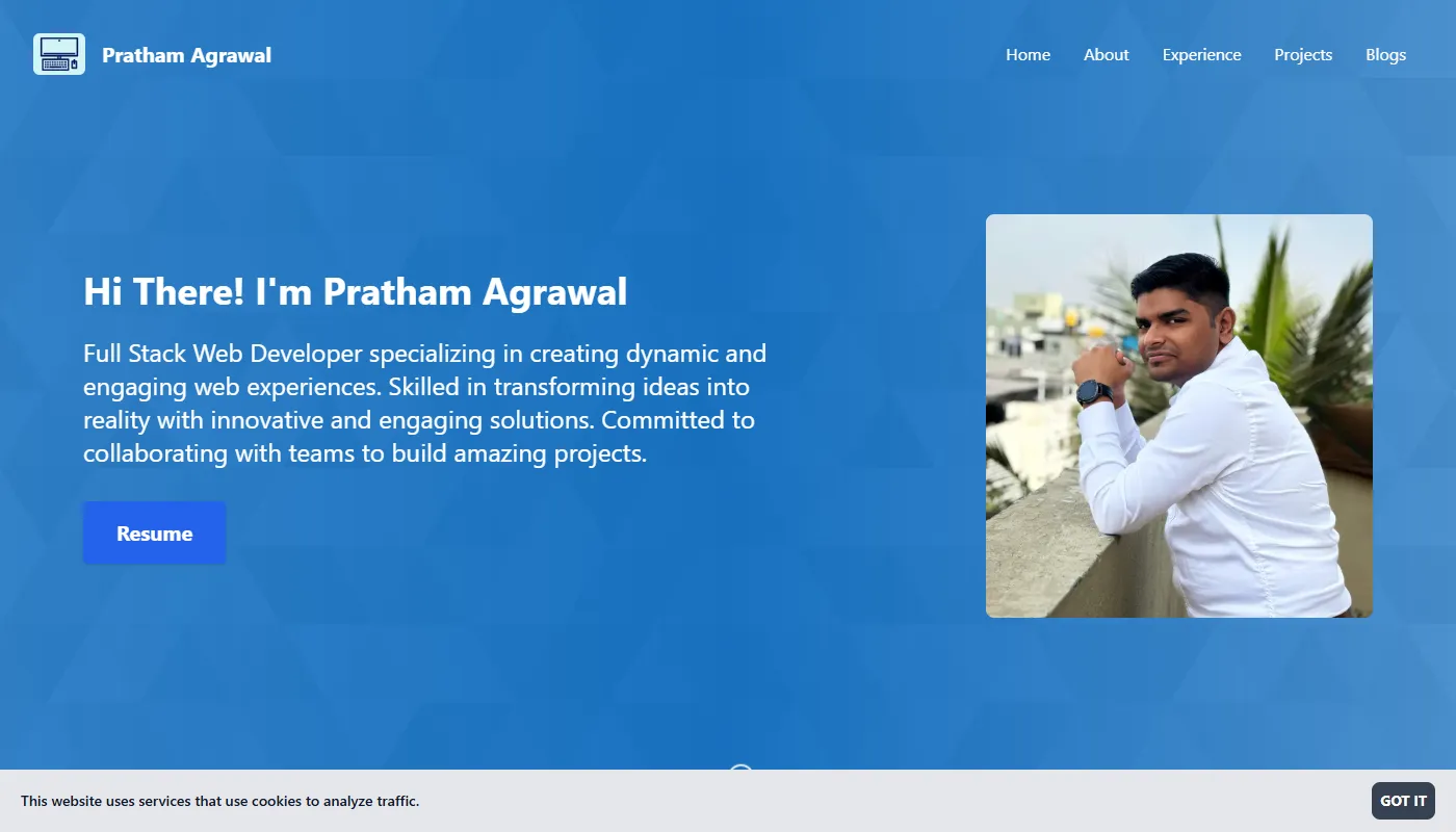 Agrawal Pratham's portfolio