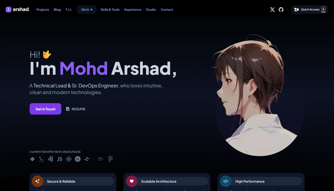 Arshad MQ's portfolio