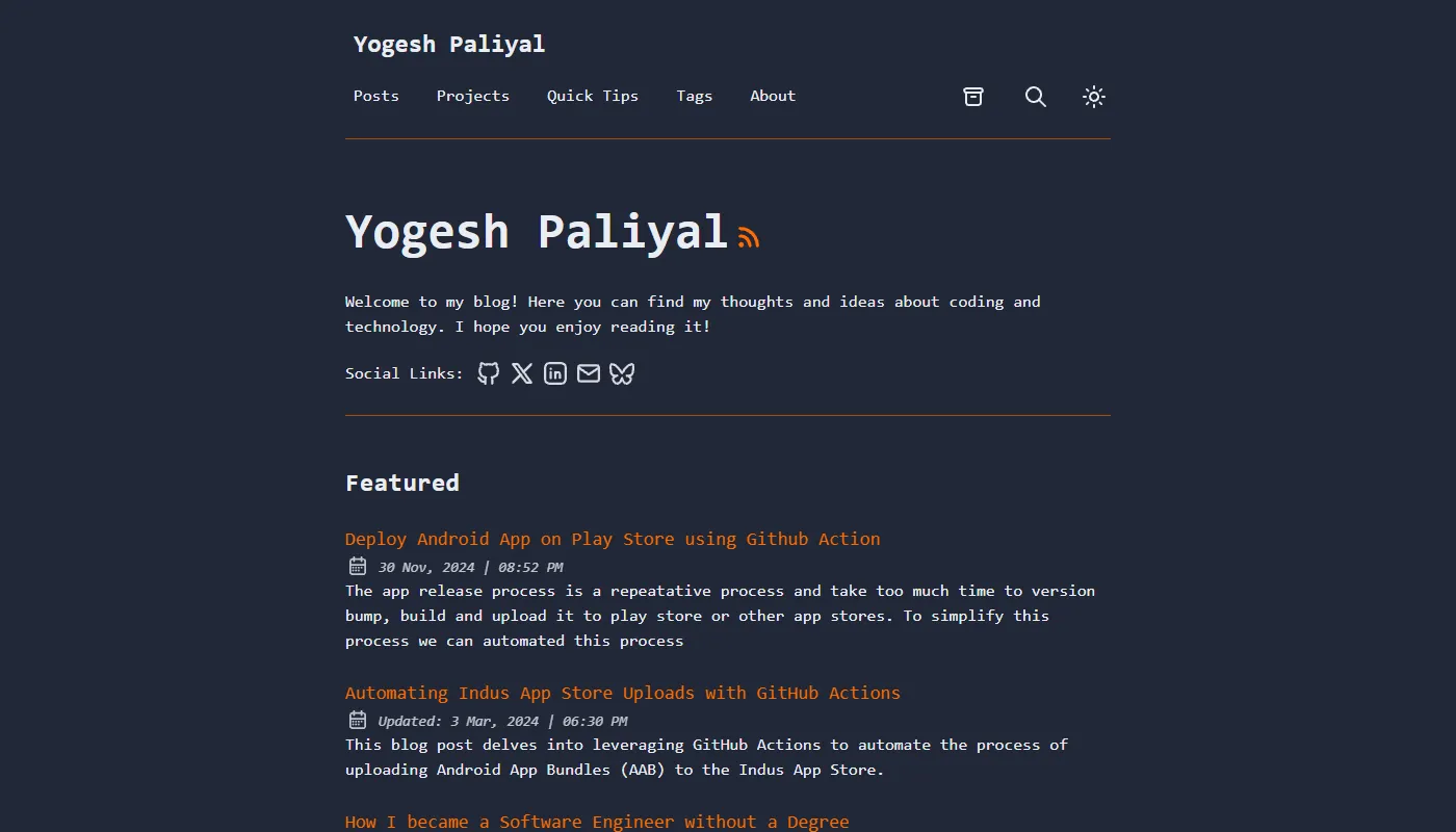 Yogesh Choudhary Paliyal's portfolio
