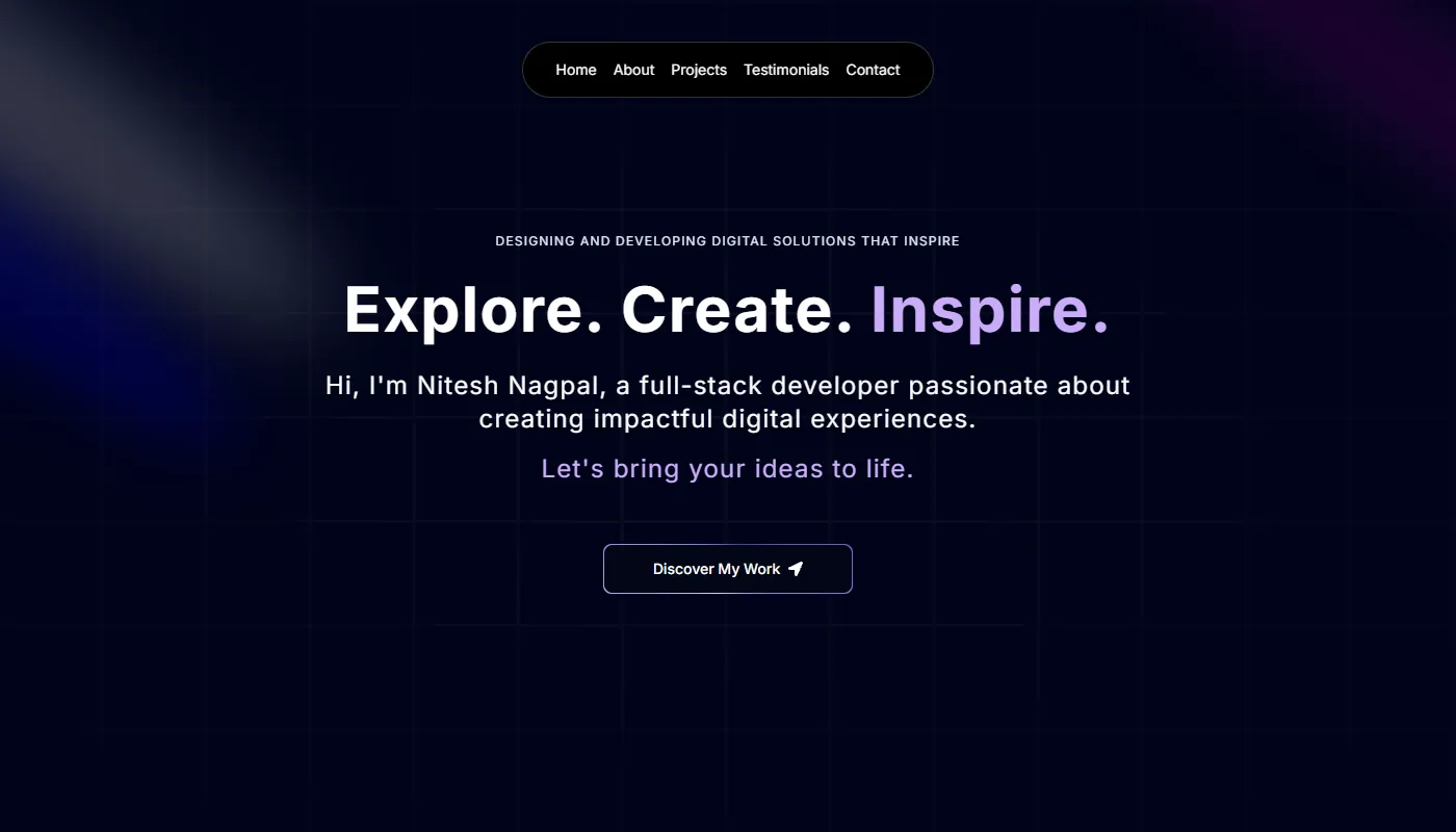 Nitesh Nagpal's portfolio