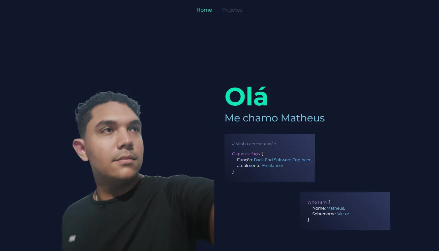 Matheus Victor's portfolio