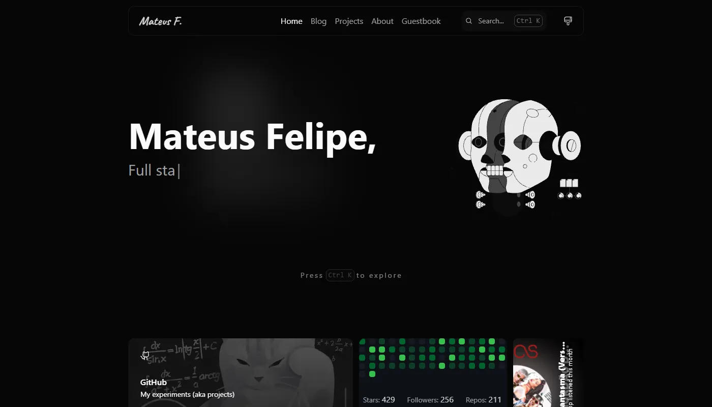 Mateus Felipe G.'s portfolio