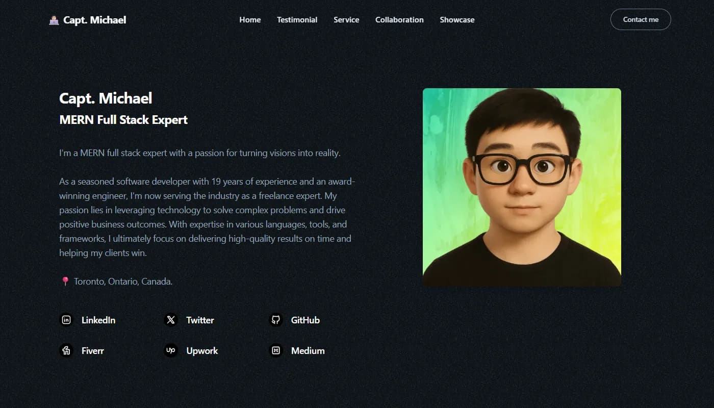 Capt. Michael's portfolio