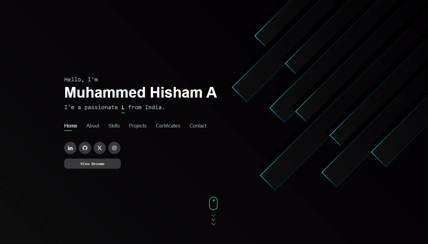 Muhammed Hisham A's portfolio
