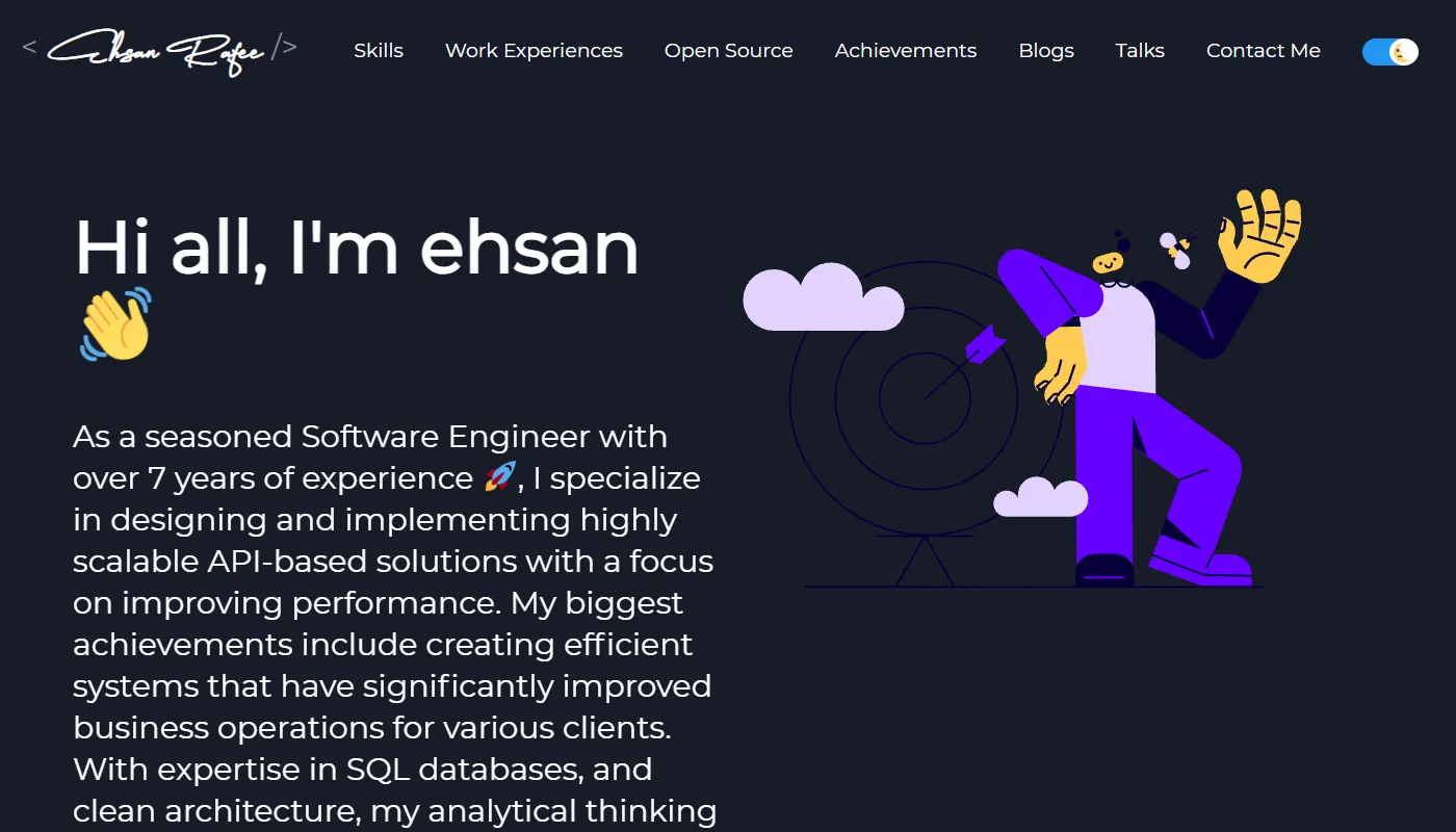 Ehsan Rafee's portfolio
