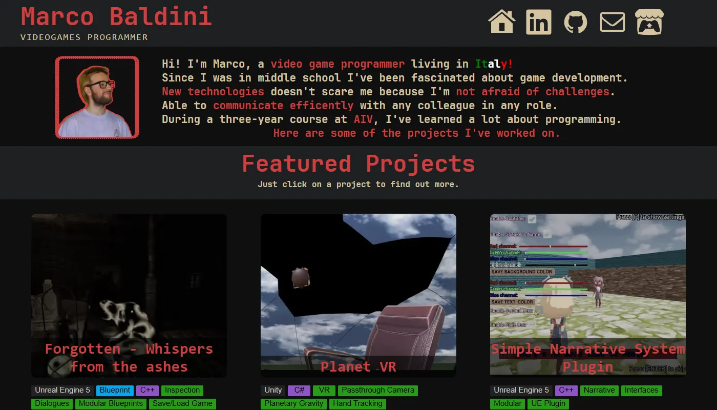 Marco Baldini's portfolio