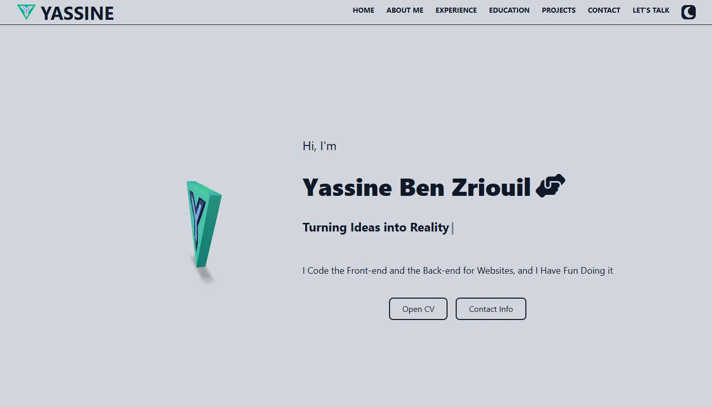 Yassine Ben Zriouil's portfolio