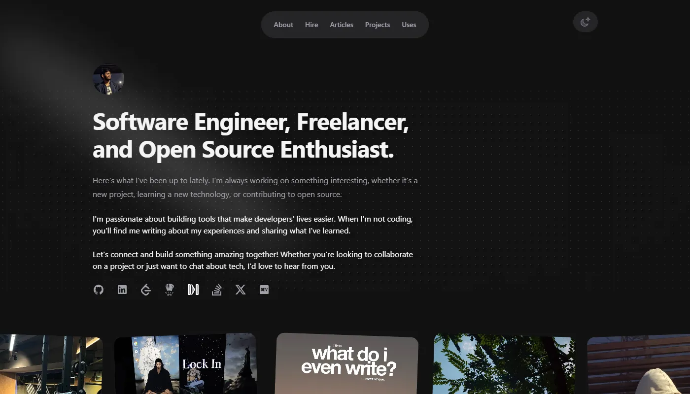 Ankit Mohanty's portfolio