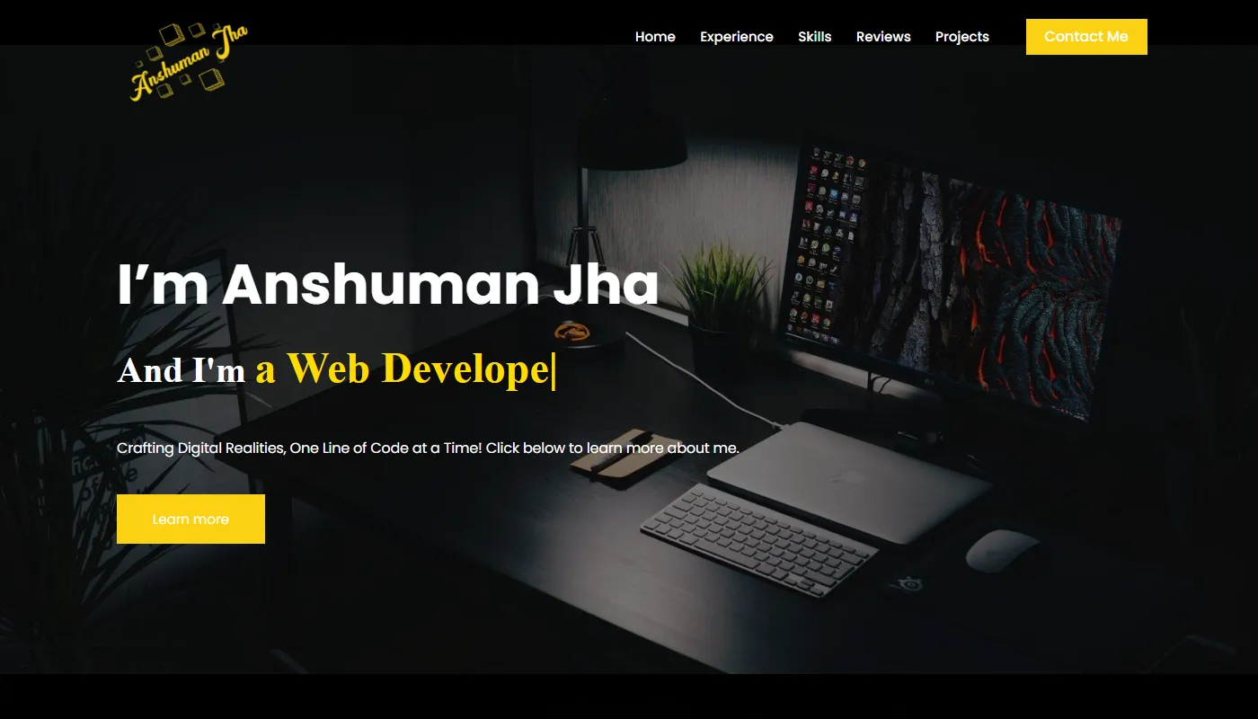 Anshuman Jha's portfolio