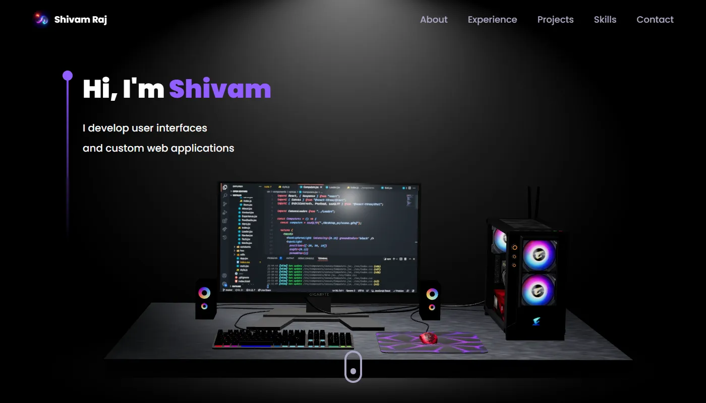 Shivam Raj's portfolio