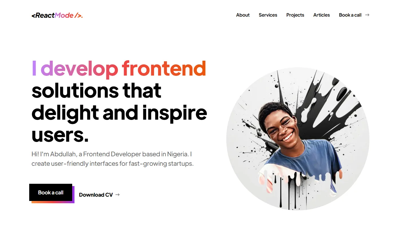 Abdullah Ayoola's portfolio