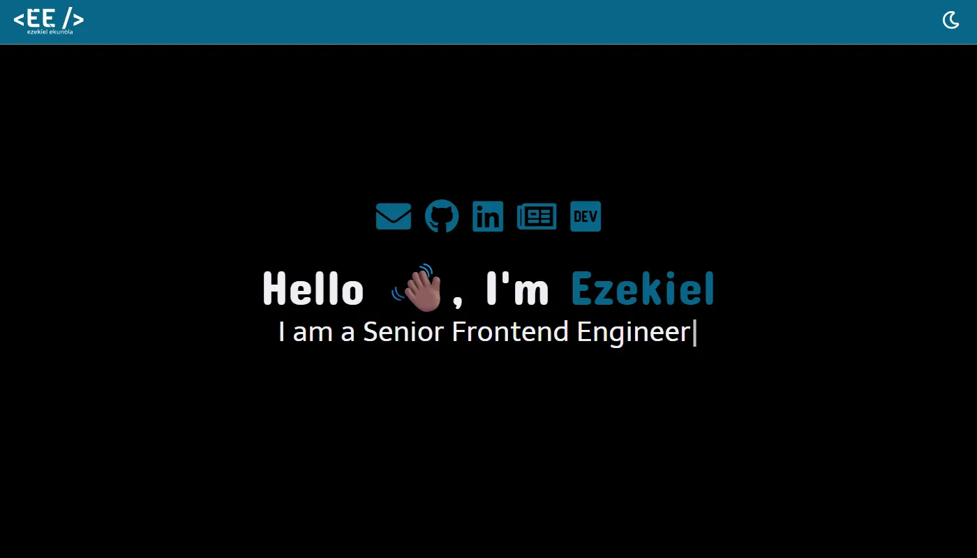 Ezekiel Ekunola's portfolio